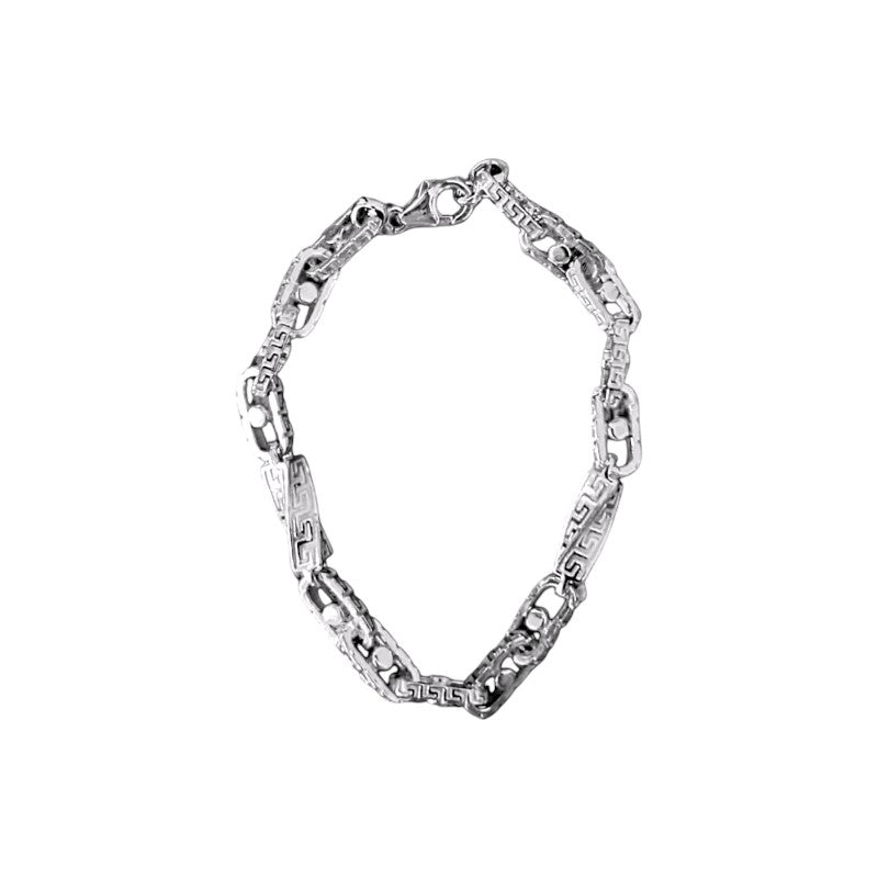 Carlo Chain Bracelet 6mm - 925 Silver
