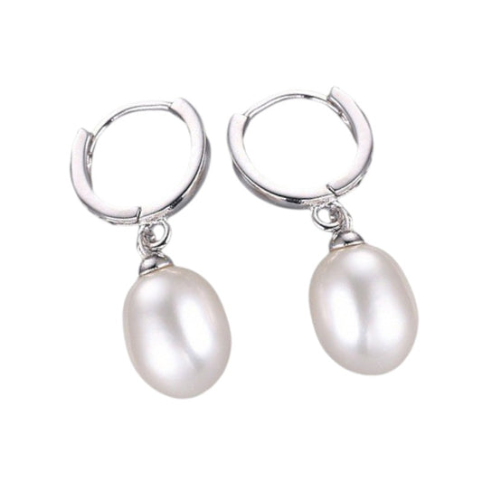 Dainty crystal hoop earrings • Zirconia crystals