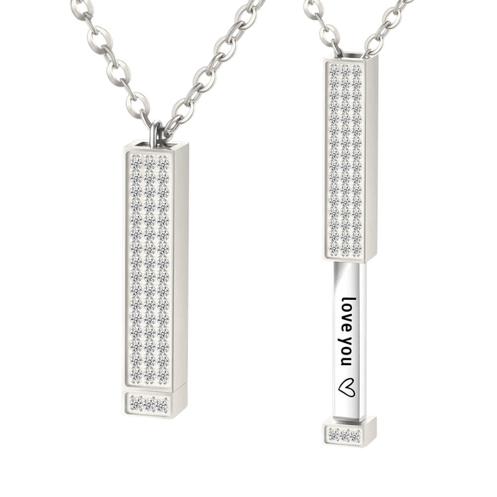 Hug Necklace 925 Sterling Silver