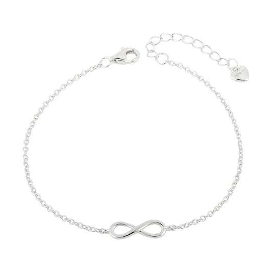 Endless bracelet with zirconia stones - 925 silver