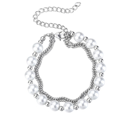 Paper Clip Bracelet 4.5mm - 925 Silver