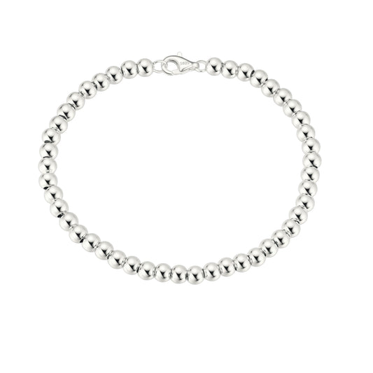 Vielring - Kugel Armband - 925 Silber - Silber / 17 cm