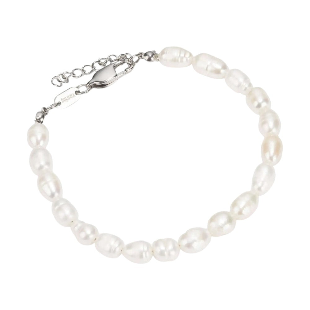 Freshwater Pearl Bracelet Adjustable - Oval