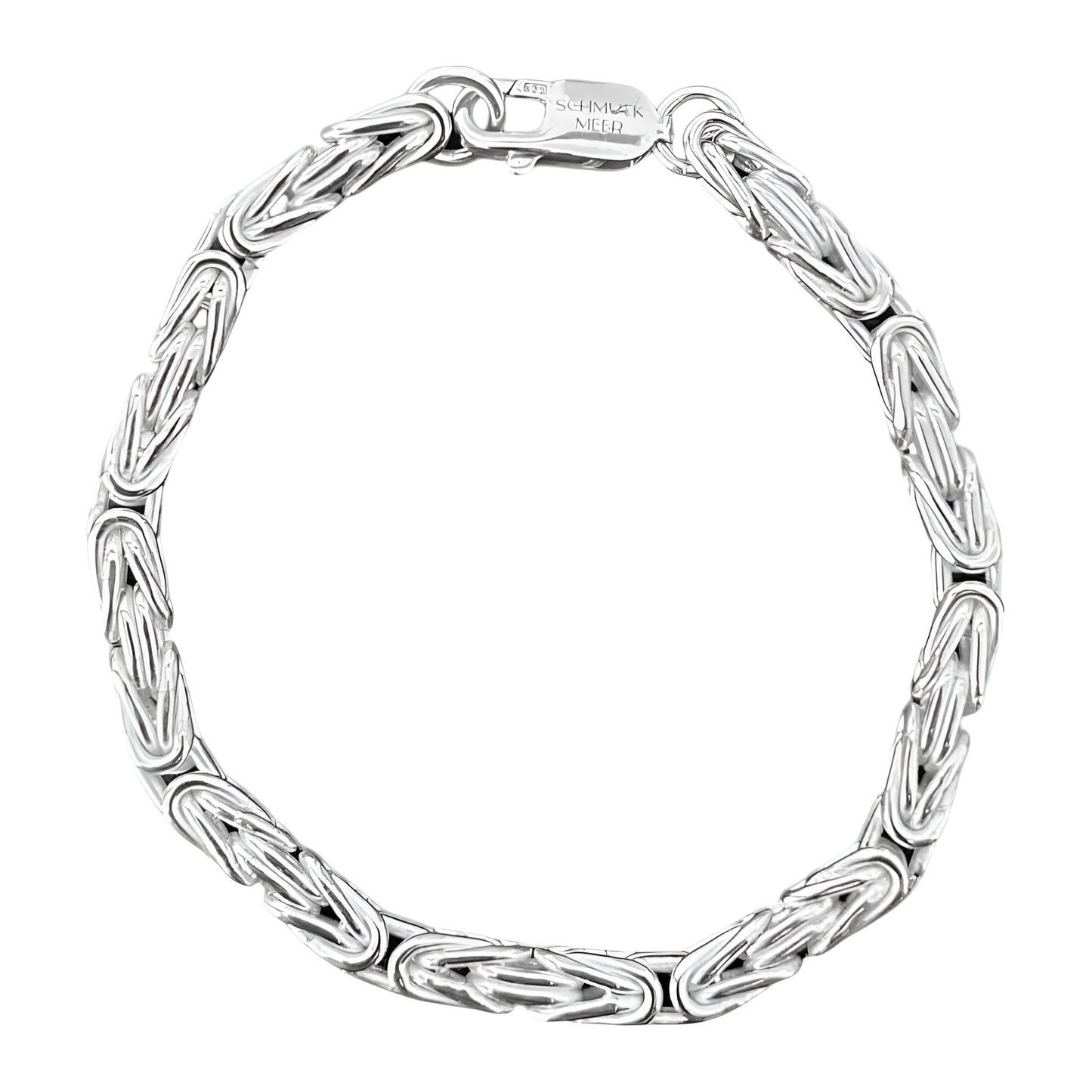King's bracelet 5 mm - 925 silver