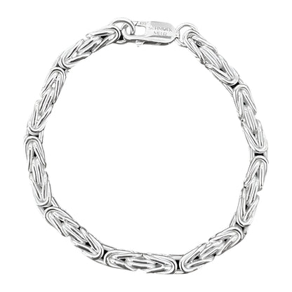 King's bracelet 5 mm - 925 silver