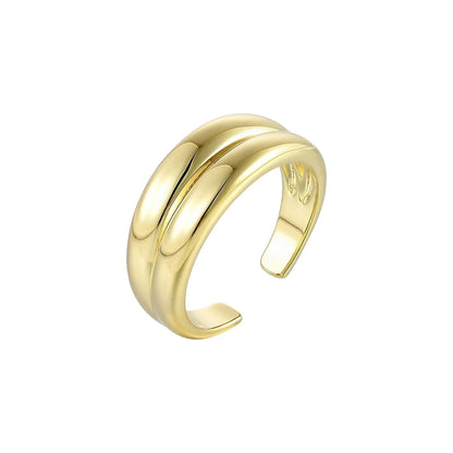 Offener Chunky Ring - 925 Silber