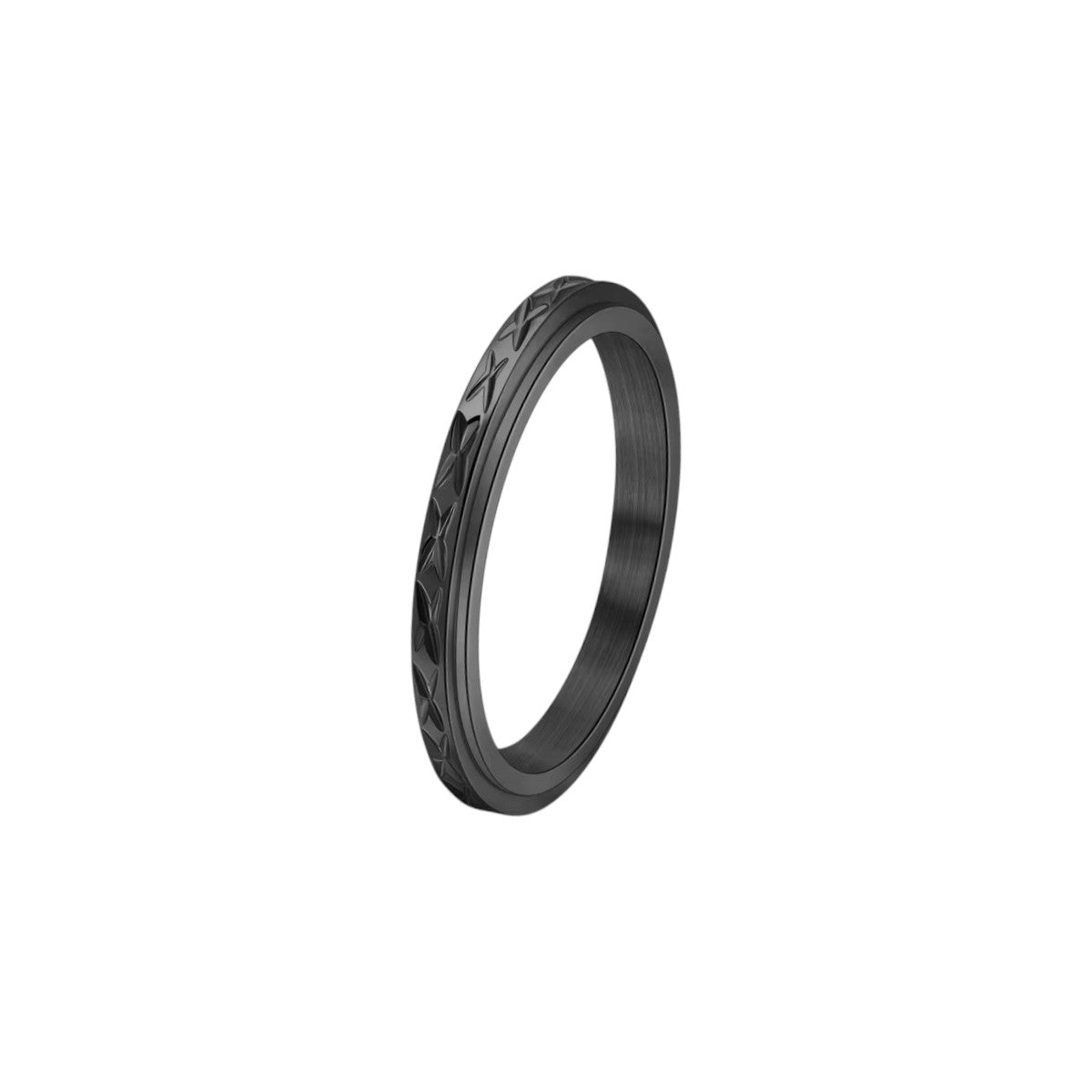 Gitter Anti-Stress-Ring – Edelstahl