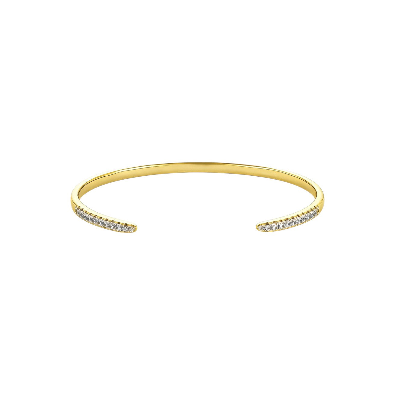 Filigraner Zirkonia Armreifen - 925 Silber