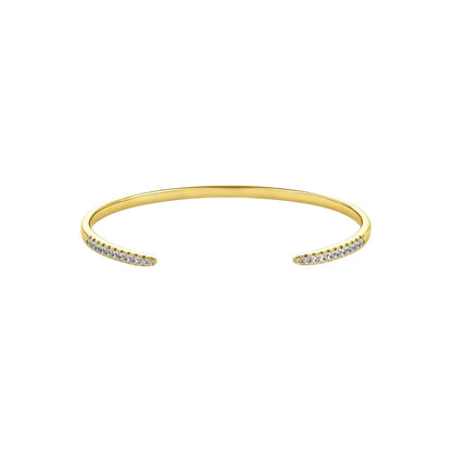 Filigraner Zirkonia Armreifen - 925 Silber