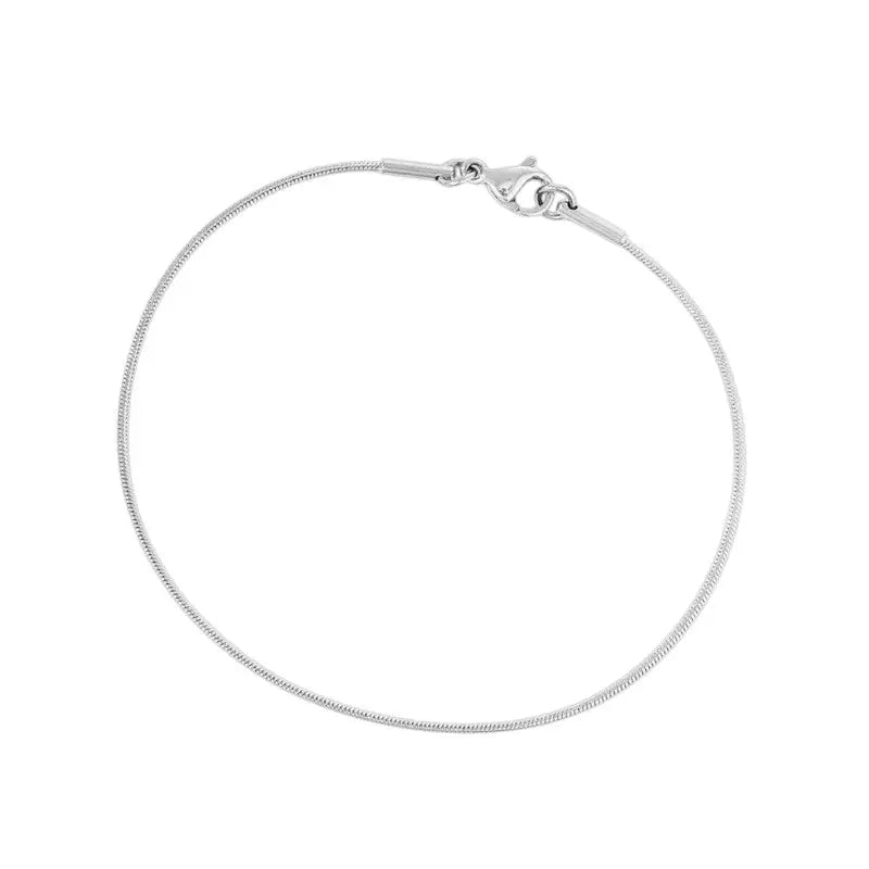 Dünnes Armband • Edelstahl Vielring