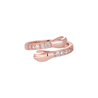 Hugging Ring Curved - Open Hug Ring