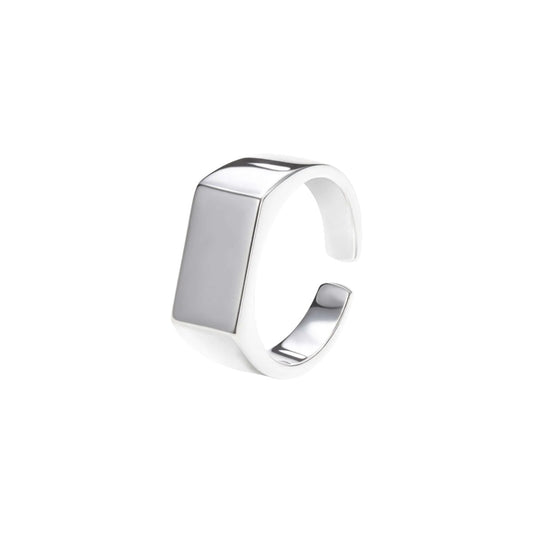 Solid signet ring • 925 Sterling silver