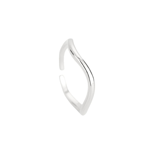 Olive green CZ ring - 925 Sterling silver