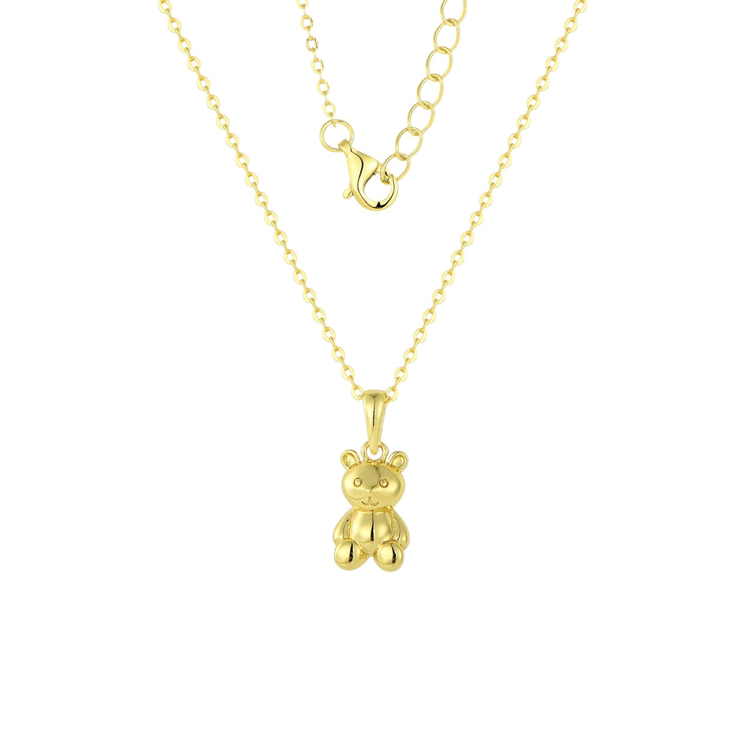 Square Zirconia Necklace - 925 Silver