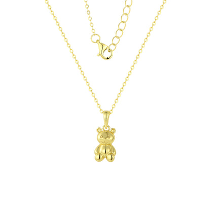 Square Zirconia Necklace - 925 Silver