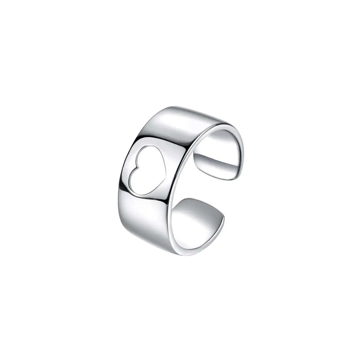 Herz Paar Ringe Silber 925 • Paar Ringe • Liebes Partner Ringe Vielring