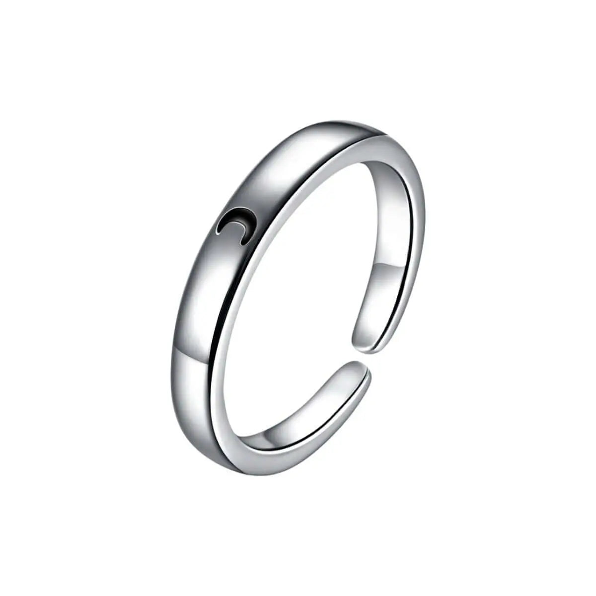 Sonne Mond Paar Ringe Silber 925 • Paar Ringe Vielring