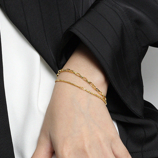 Partner bracelet 925 Sterling silver • Engraving as desired