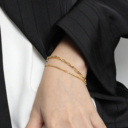 Partner bracelet 925 Sterling silver • Engraving as desired