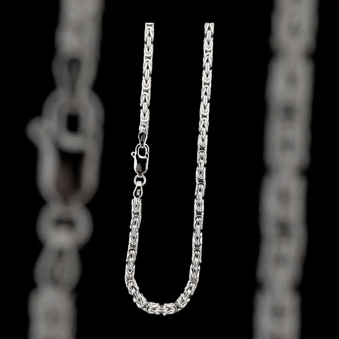 Königskette 2,5mm - 925 Silber Schmuckmeer