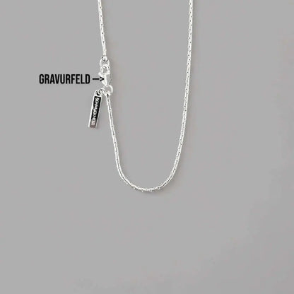 Drahtkette 1,3mm - 925 Silber Schmuckmeer