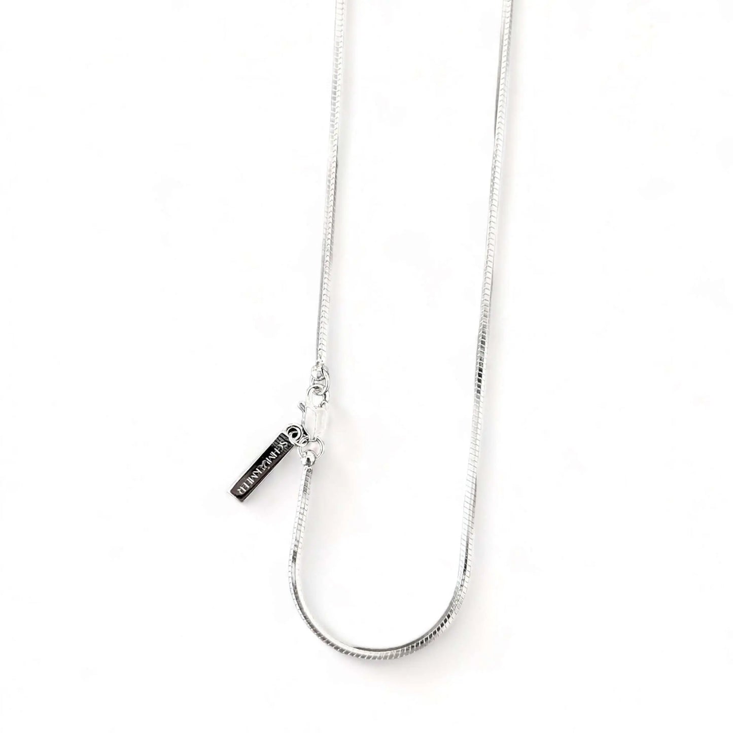 Quadratische Halskette 1,5mm - 925 Silber Schmuckmeer
