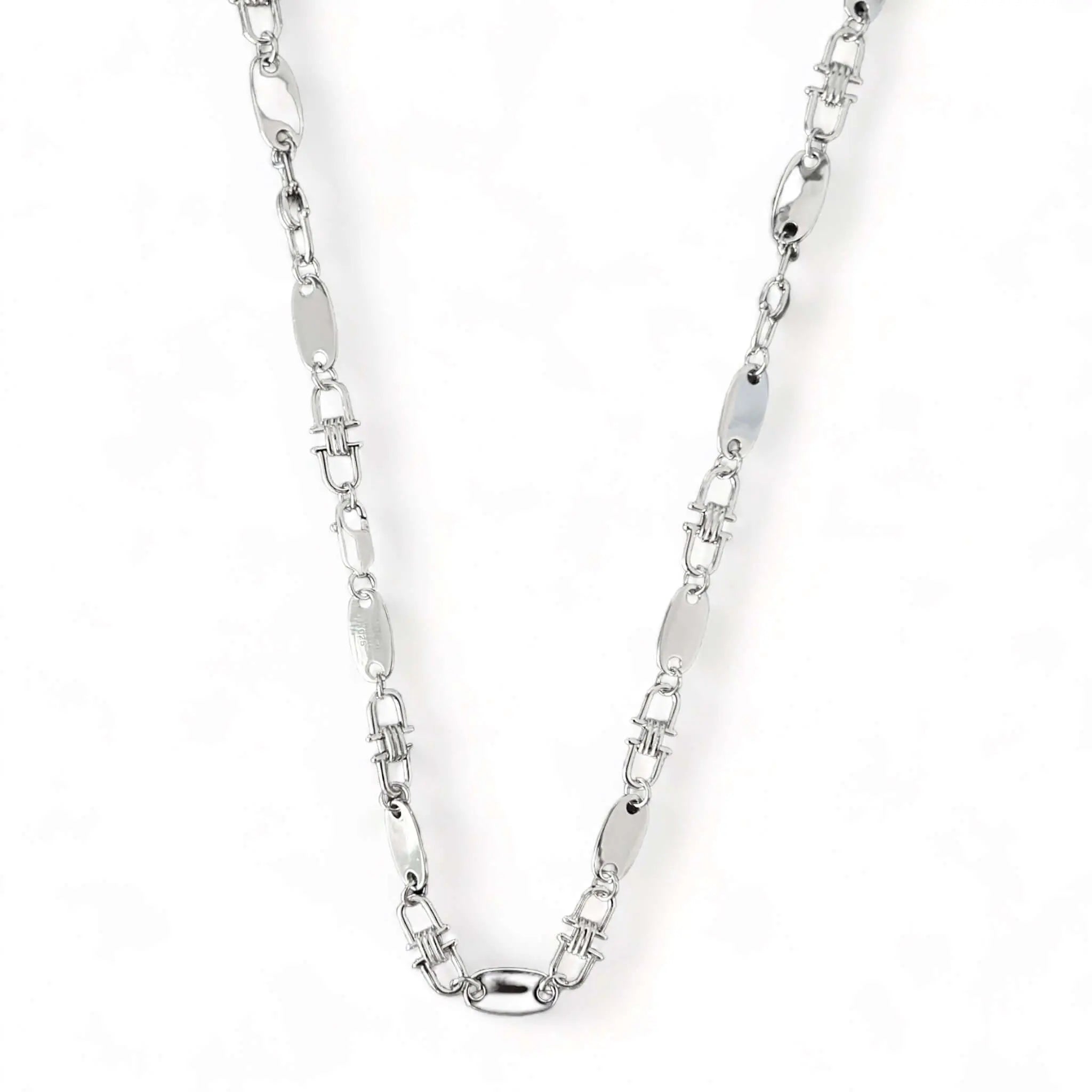 Plattenkette 6mm - 925 Silber Schmuckmeer