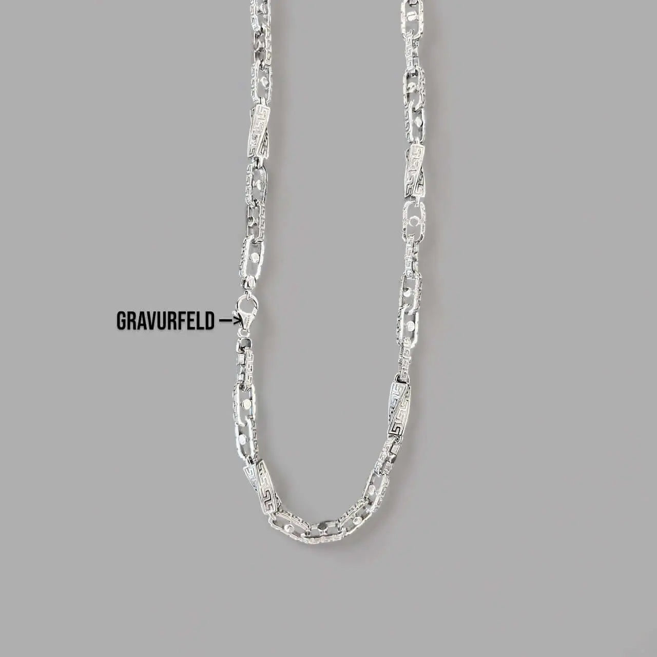 Monte Carlo Kette 6mm - 925 Silber Schmuckmeer