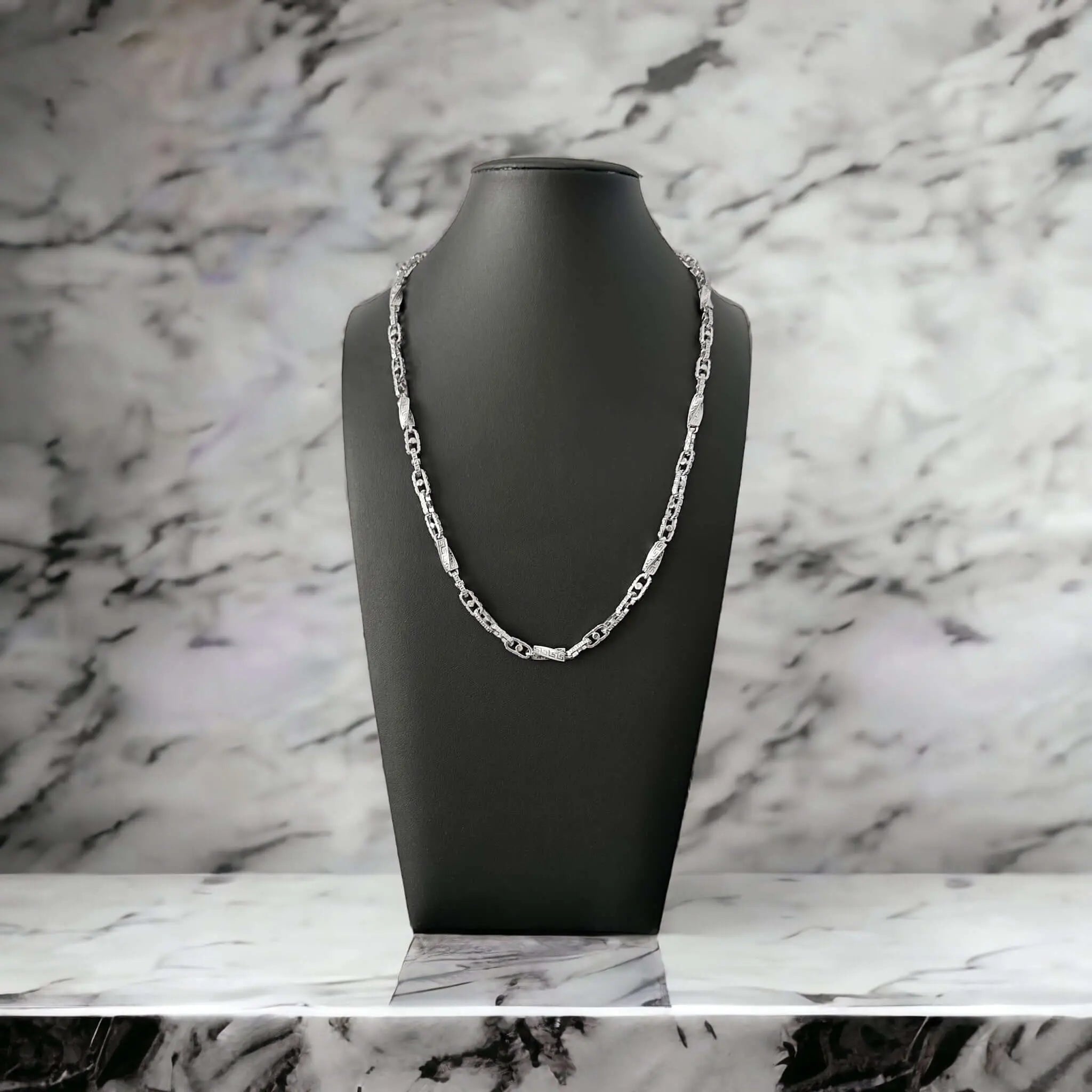 Monte Carlo Kette 6mm - 925 Silber Schmuckmeer