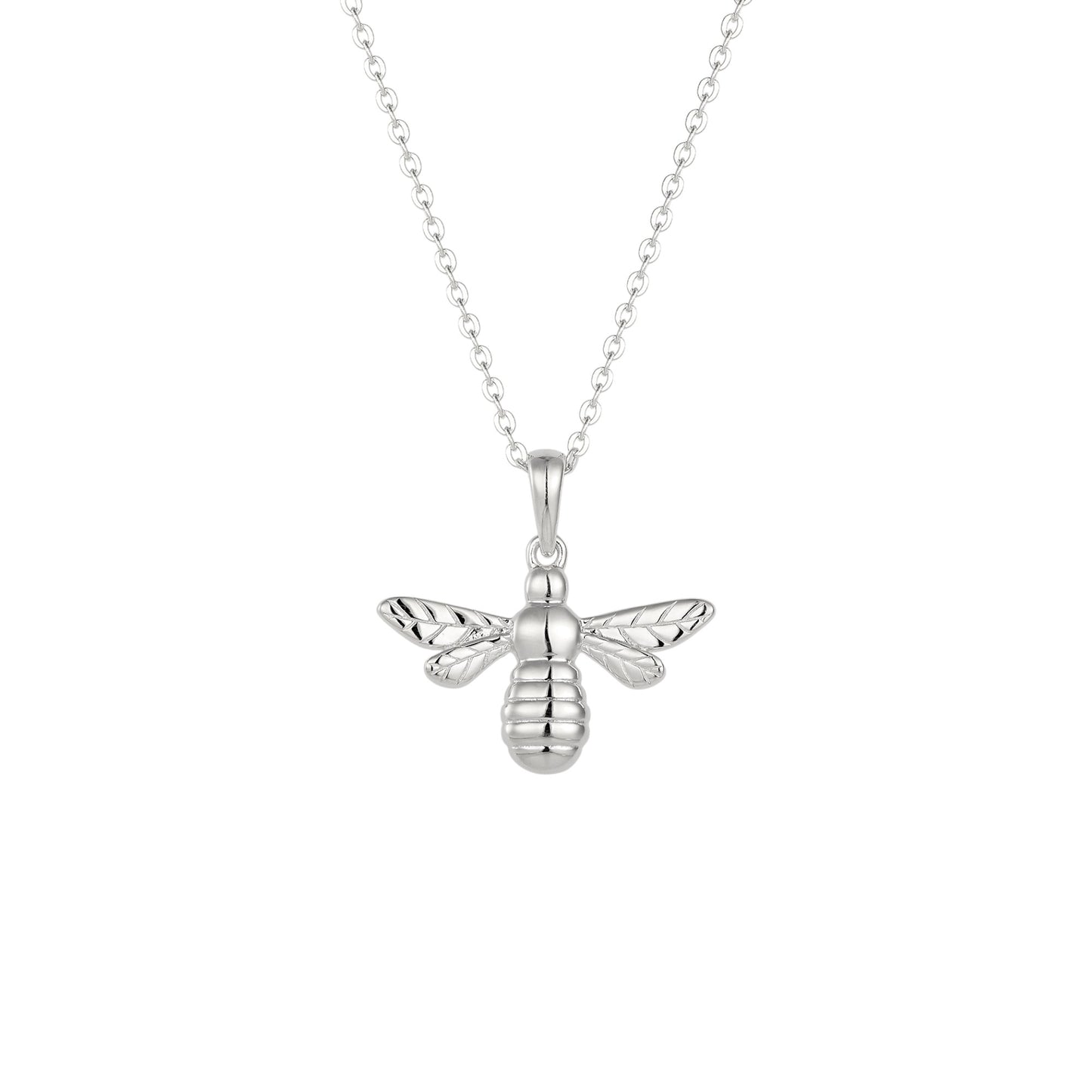 Square Zirconia Necklace - 925 Silver