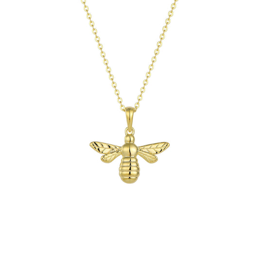 Square Zirconia Necklace - 925 Silver