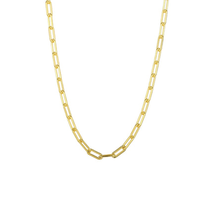 Square Zirconia Necklace - 925 Silver