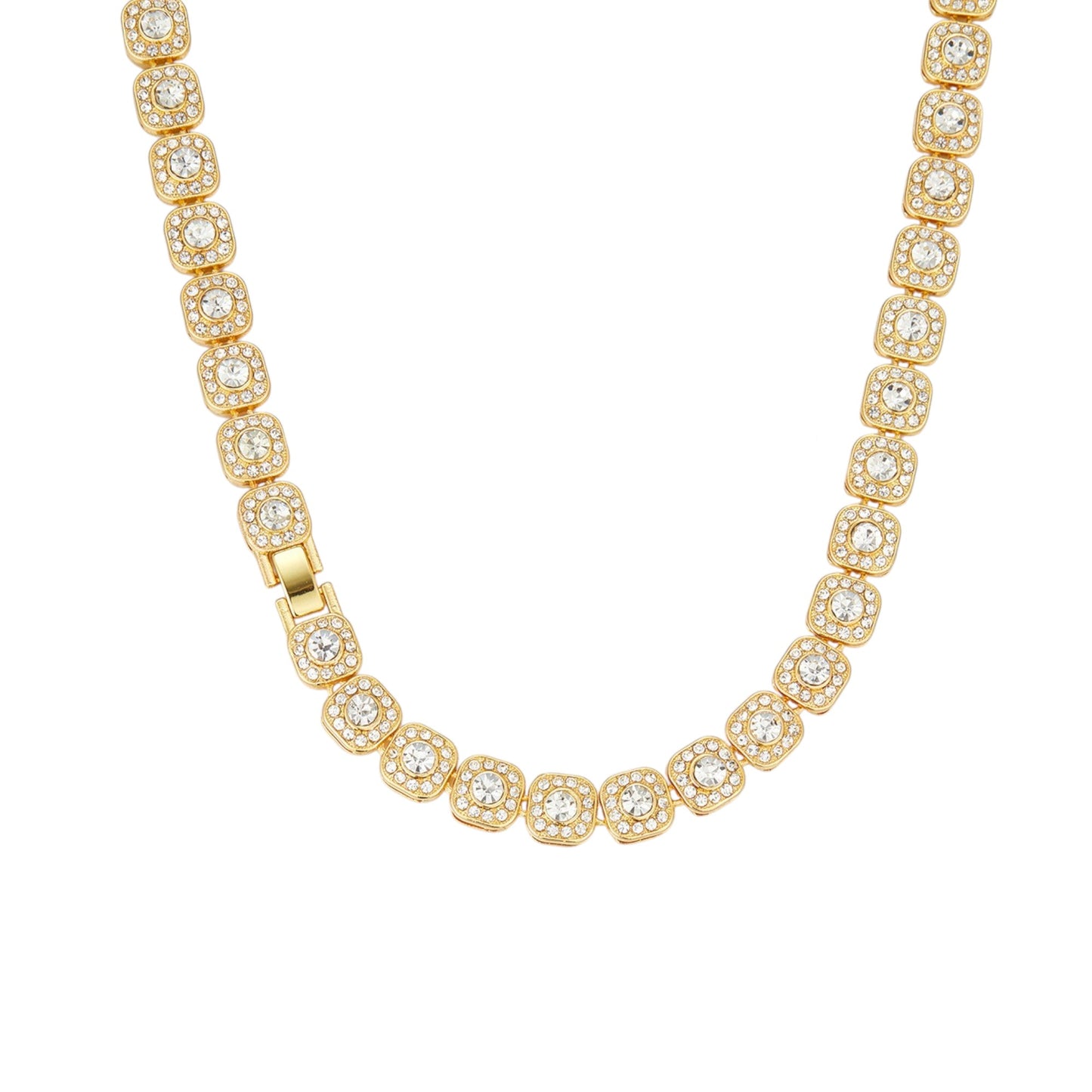 Tennis Necklace • Crystal Chain
