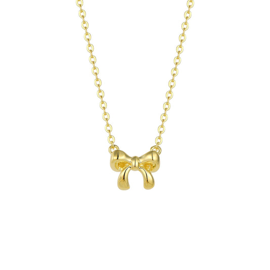 Square Zirconia Necklace - 925 Silver