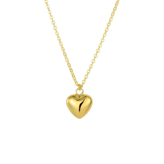 Square Zirconia Necklace - 925 Silver