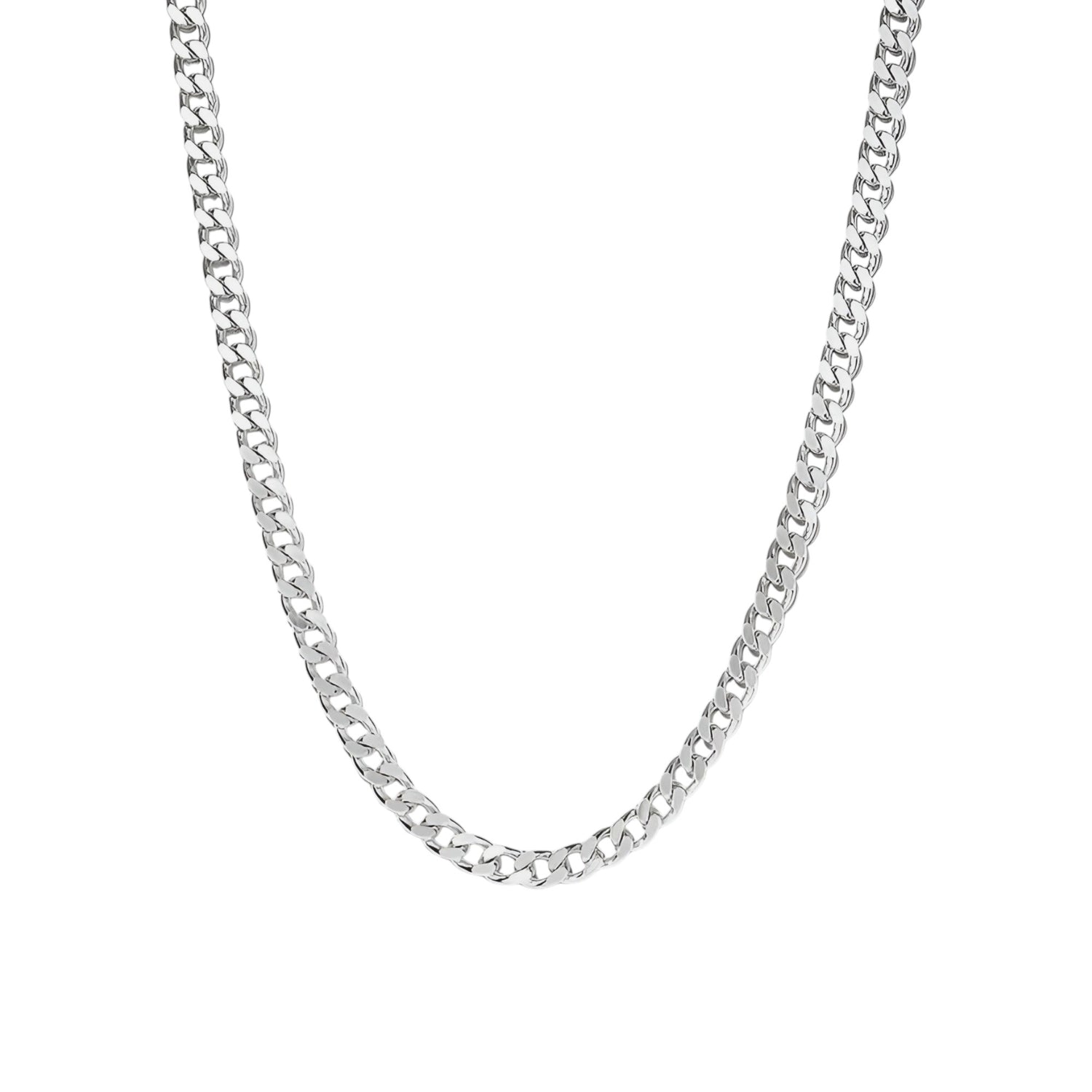 Vielring - Kubanische Halskette - 925 Silber - 925 Silber / 3 mm / 45 cm