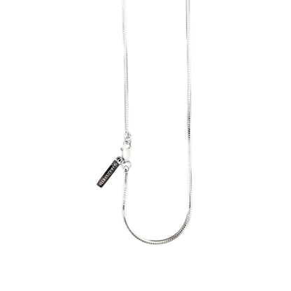 Square necklace 1.5 mm - 925 silver
