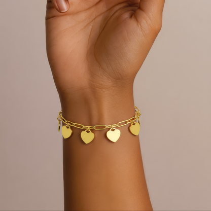 Partner bracelet 925 Sterling silver • Engraving as desired