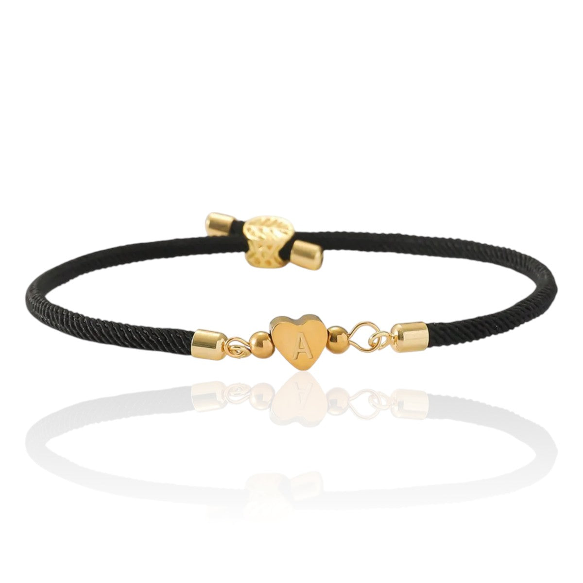 Buchstaben Herz Armband