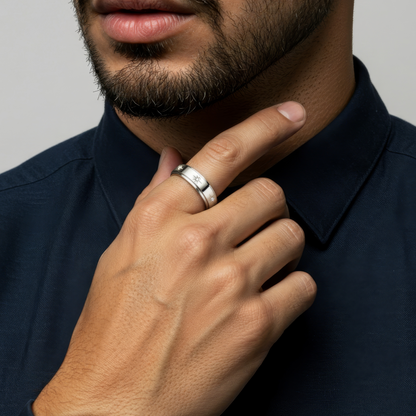 Anti Stress Ring • Rotating Ring • Anxiety Ring