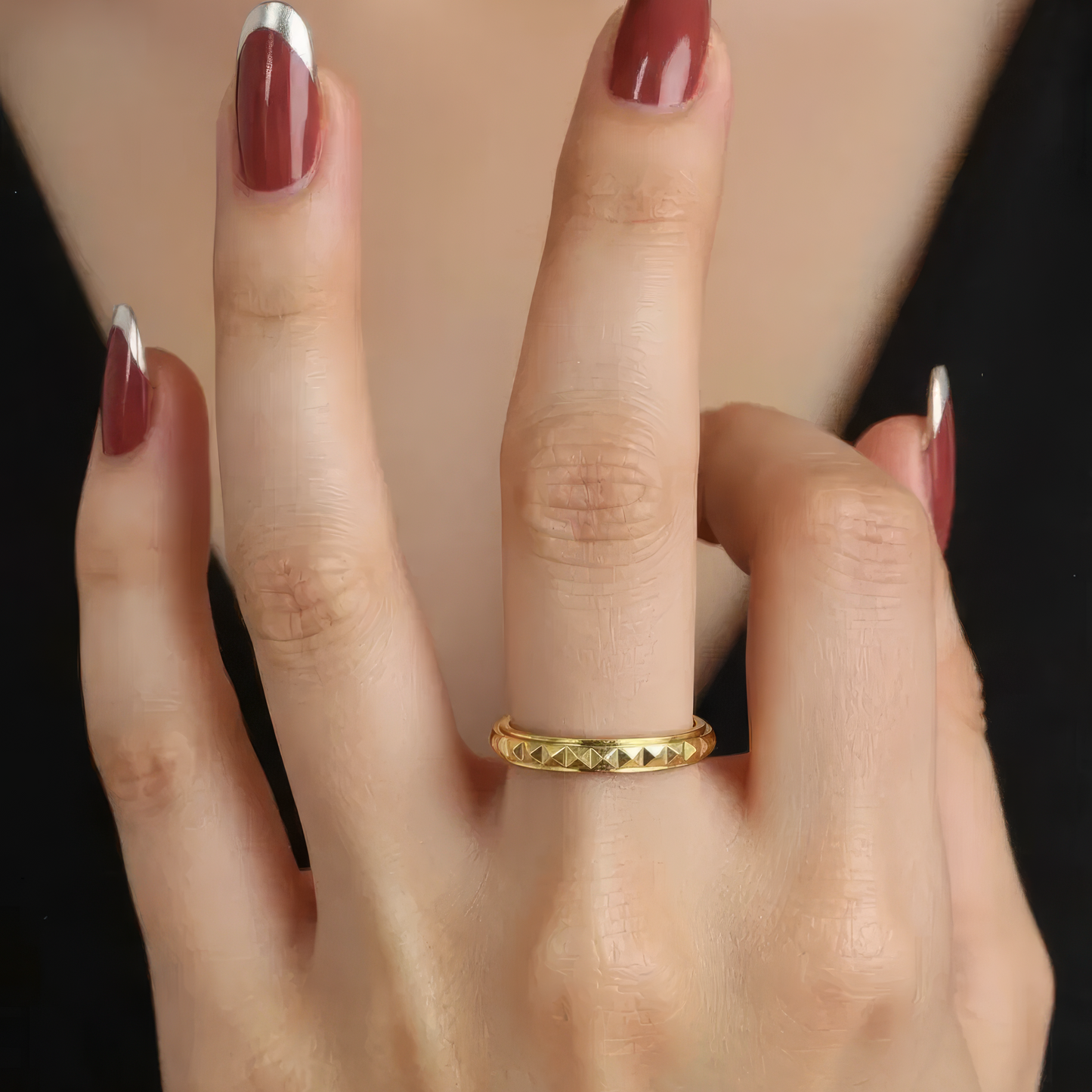 Matte Classic Rotating Ring - Stainless Steel