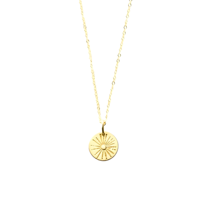 Square Zirconia Necklace - 925 Silver