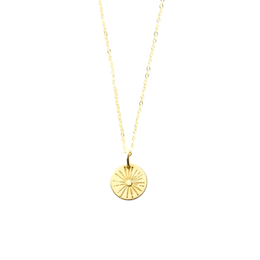 Square Zirconia Necklace - 925 Silver