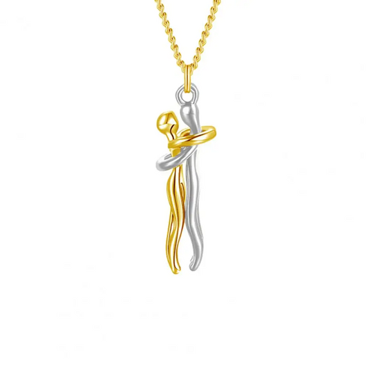 Hug Necklace 925 Sterling Silver