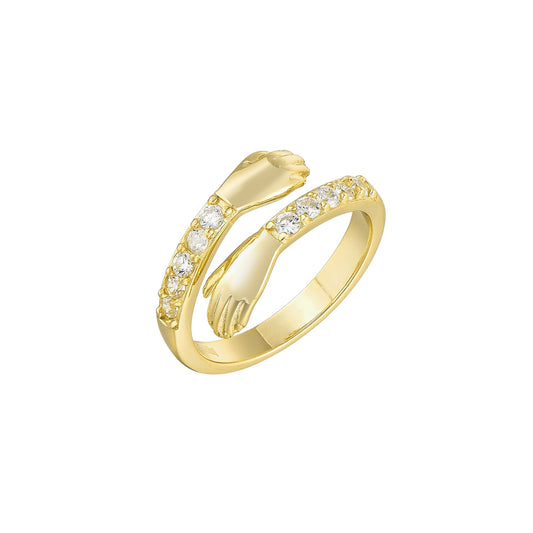 Hugging Ring Curved - Open Hug Ring