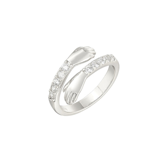 Hugging Ring Curved - Open Hug Ring