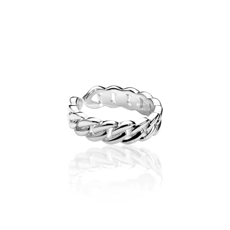 Cuban Ring ✘ Vielring - 925 Silber Schmuckmeer