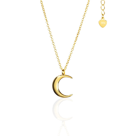 Dainty Moon Necklace • Necklace with Moon Pendant