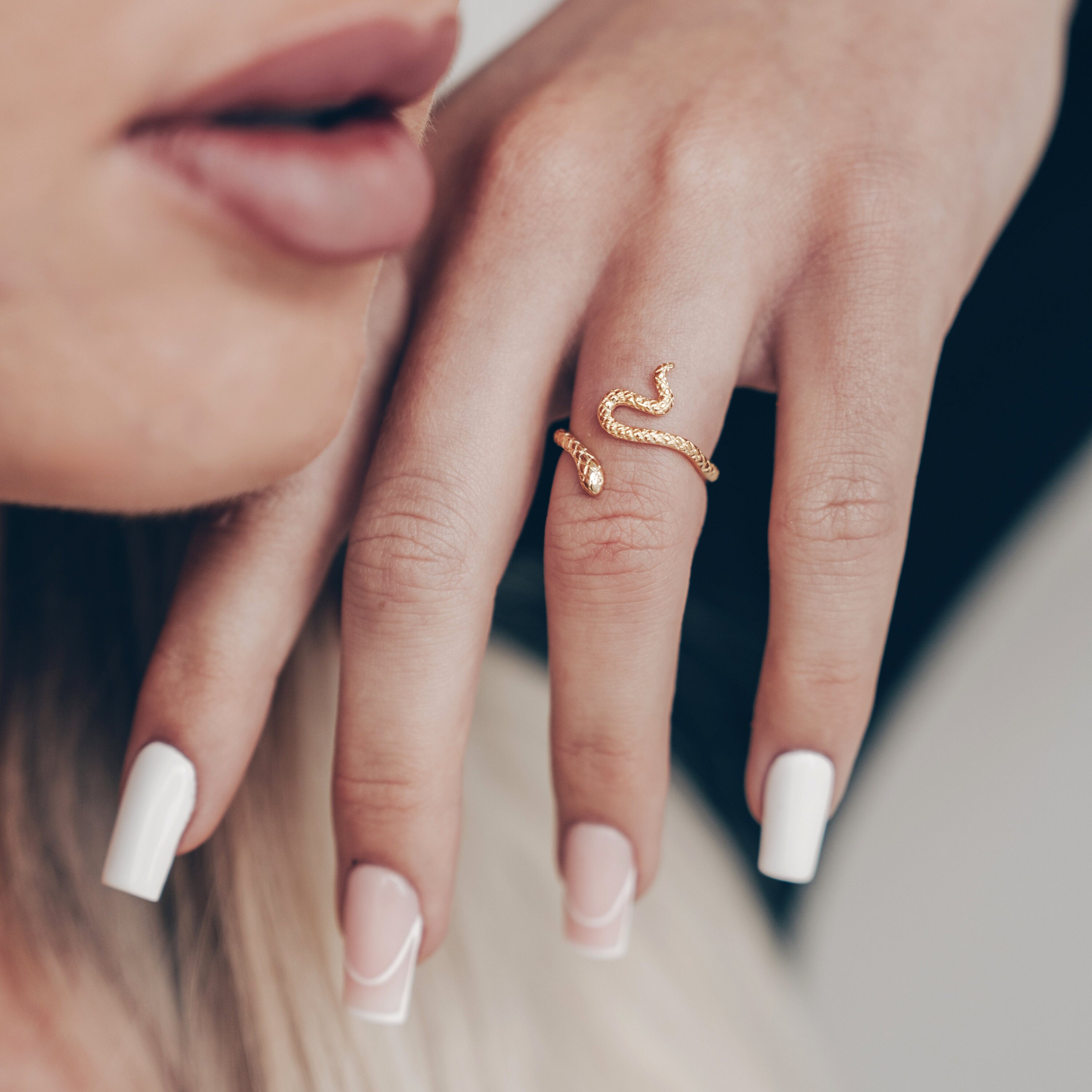 Snake Ring • Adjustable Snake Ring