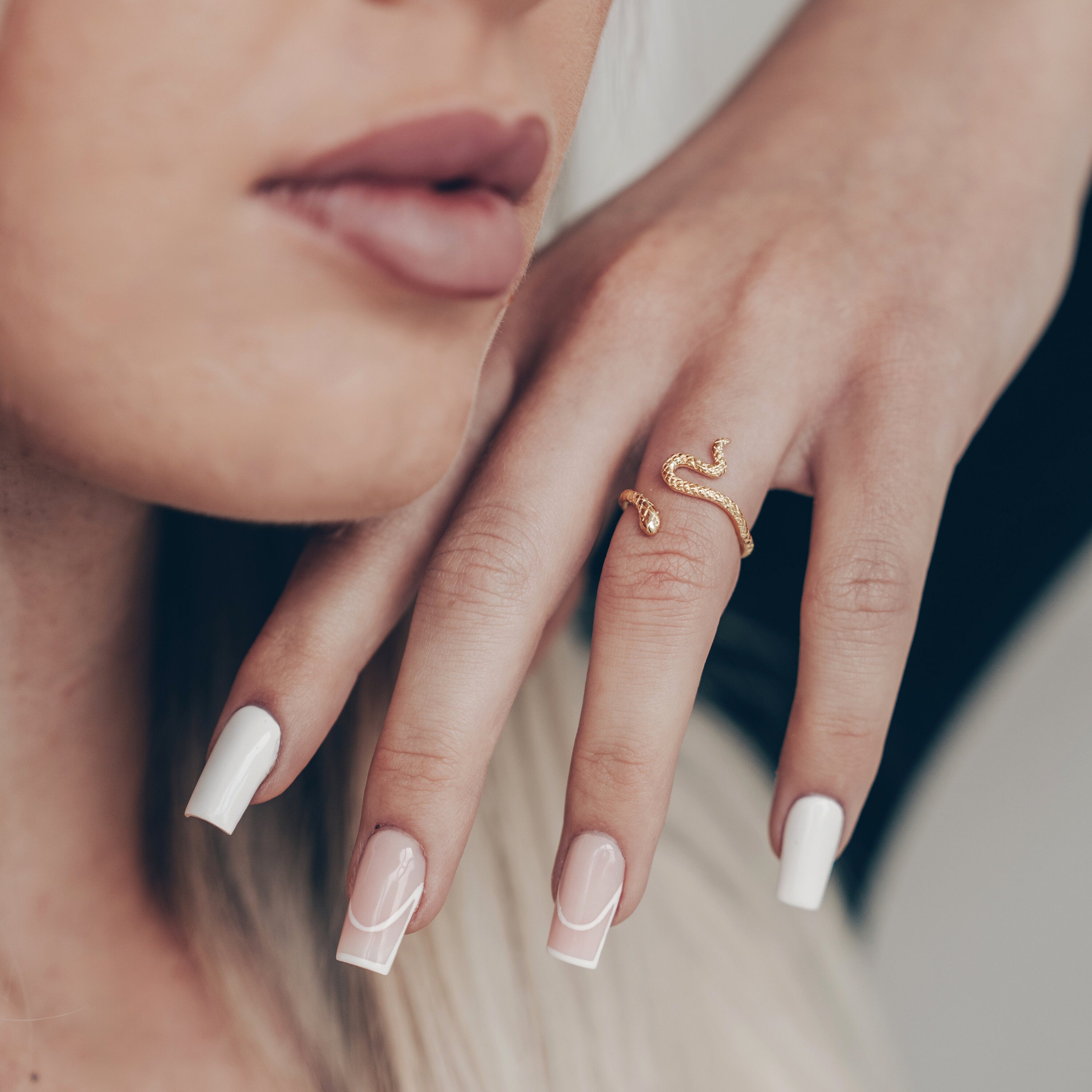 Snake Ring • Adjustable Snake Ring